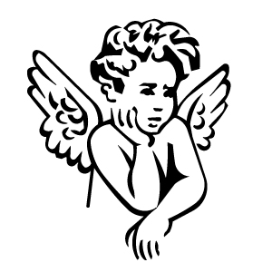 Angel in Prayer Decal - Pro Sport Stickers