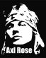 Axl Rose Die Cut Vinyl Decal Sticker