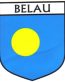 Belau Flag Crest Decal Sticker