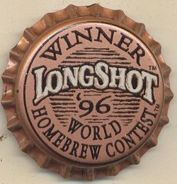 Boston Beer Longshot Copper Cap Sticker