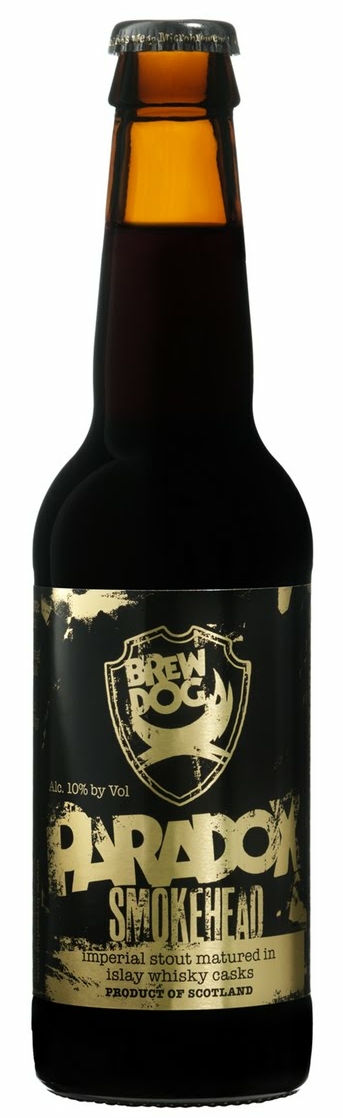 Brew Dog Paradox Whiskey Bottle Sticker