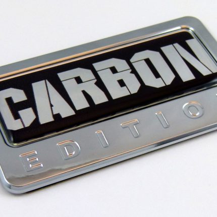 Carbon Edition 3D Chrome Auto Emblem