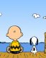 Charlie Brown and Snoopy Color Decal