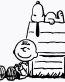 Charlie Brown and Snoopy Diecut Decal