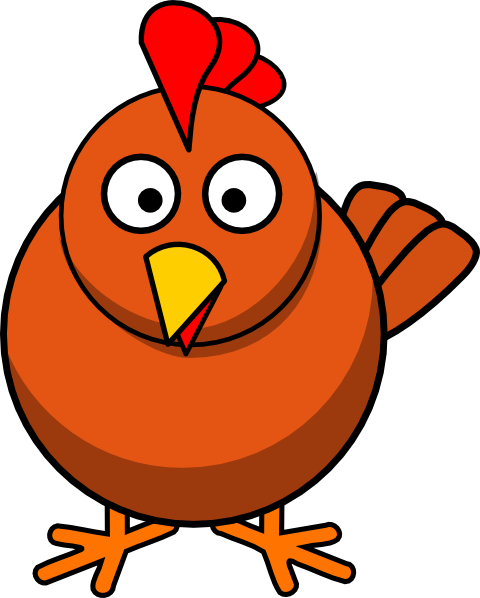 Chicken Color Decal