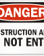Construction Safety Signs and Labels 15
