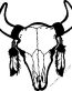 Cow Skull Decal2