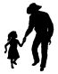 Cowboy Die Cut Decal1