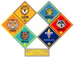 cub scouts RANKS STICKER 2