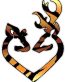 DEER HEART FILLS Tiger Skin