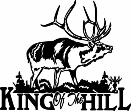 Deer Hunting Decal Sticker 05