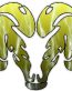Dodge Ram Tribal Logo - FILLS Lightning GOLD