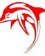 Dolphin Tribal Diecut Vinyl Decal Sticker