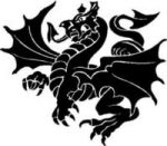 Dragon Vinyl Die Cut Decal Stickers 09