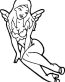 Fairy Fairies Car or Wall Vinyl Decal Stickers 09