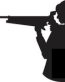 Girl Hunter Window or Wall Decal
