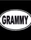 Grammy Oval Decal