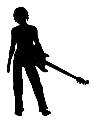 Guitarist Decal 3