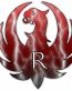 Gun Logo R - Lightning Red