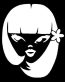 Hawaiian Girl Face Sticker