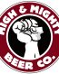 High and Mighty Logo Sticker