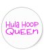 Hula Hoop Queen Sticker