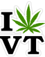 I Marijuana Vermont Sticker
