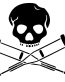 Jackass Skull Band Vinyl Decal Stickers