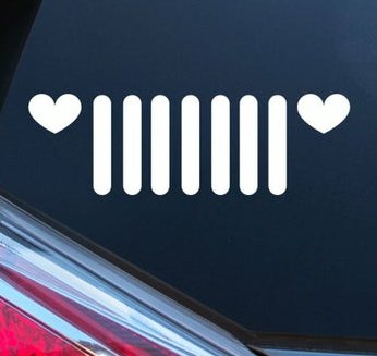 JEEP LOVER CAR DECAL