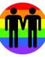 LGBT Gay Pride Circular Sticker 69