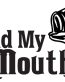 me and my big mouth fishing decal