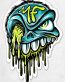 MF SKULL STICKER