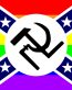 nazi communist confederate homosexual sticker