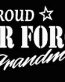 PROUD Military Stickers AIR FORCE GRANDMA