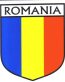 Romania Flag Crest Decal Sticker
