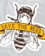 save the bees sticker