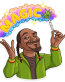 snoop dogg rap rasta king music band window sticker 25