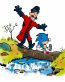 Sonic the Hedge Hog MOVIE STICKER