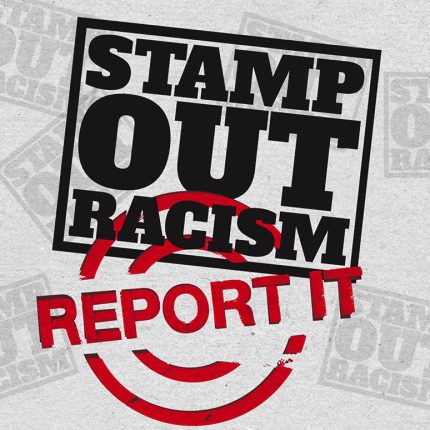 Stamp Out Racism Sticker