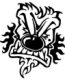 ICP Evil Clown Face Die Cut Sticker