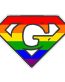 Gay Super Gay Decal