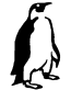 Penguin decal