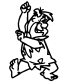 Fred Flinstone 2 decal