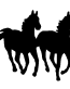 Running Horses car tattoo