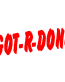 Got R Done car decal