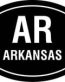 Arkansas Oval Decal