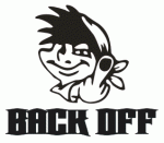 Back Off Car Decal 09