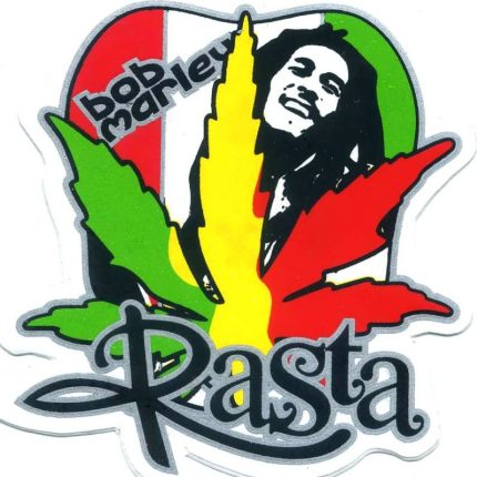 Bob Marley Sticker Reggae Rasta Decal 10