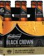 Budweiser Black Crown Six Pack Decal