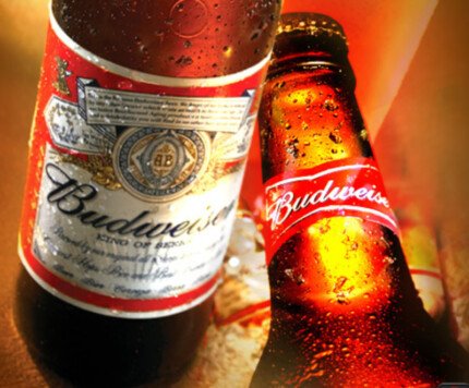 Budweiser Bottle Shot Decal